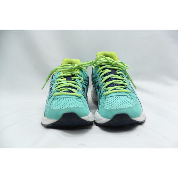 ASICS Gel Contend 3 Running Shoes Womens Size 7 Gray Blue Green Athletic Workout - Picture 4 of 7